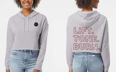 LTB LIGHTWEIGHT CROP HOODIE