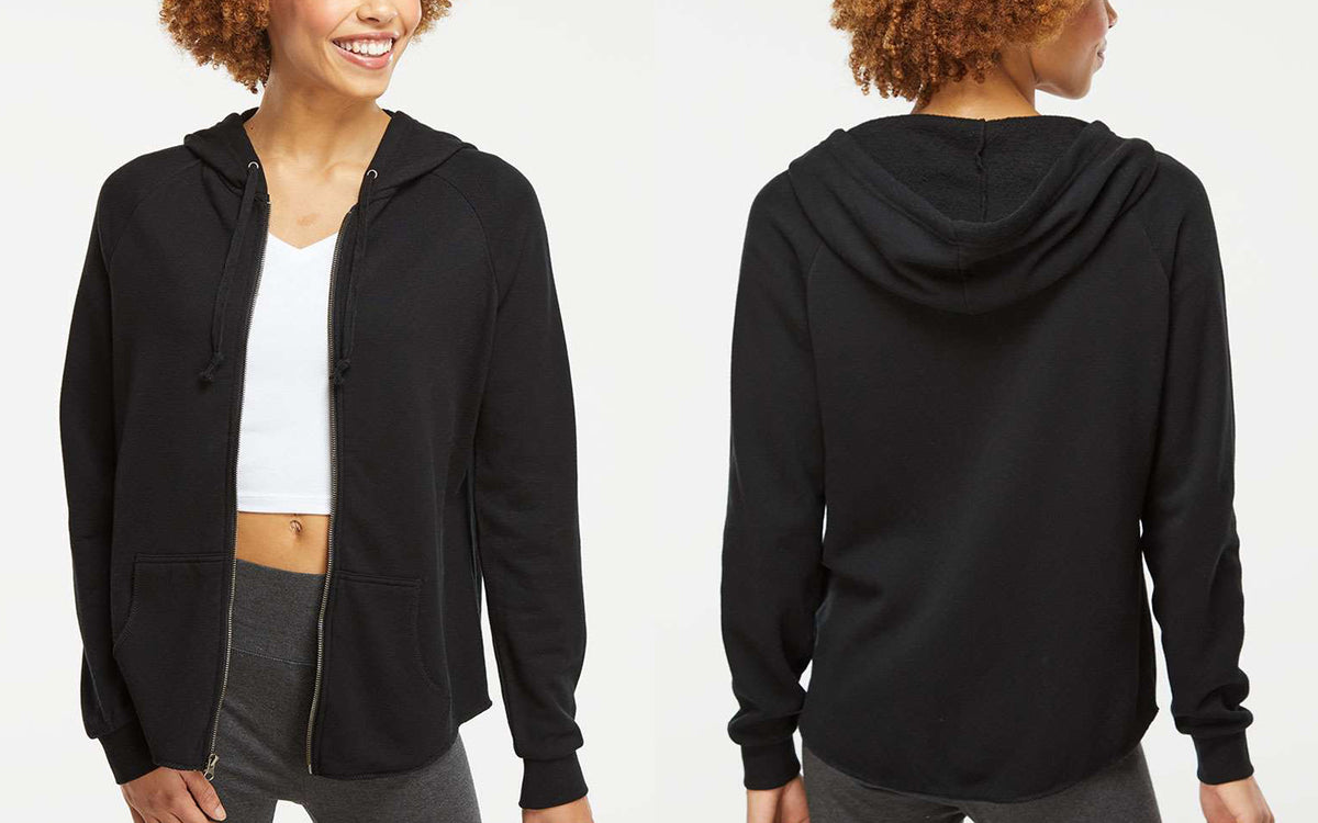 ZIP HOODED SWEATSHIRT