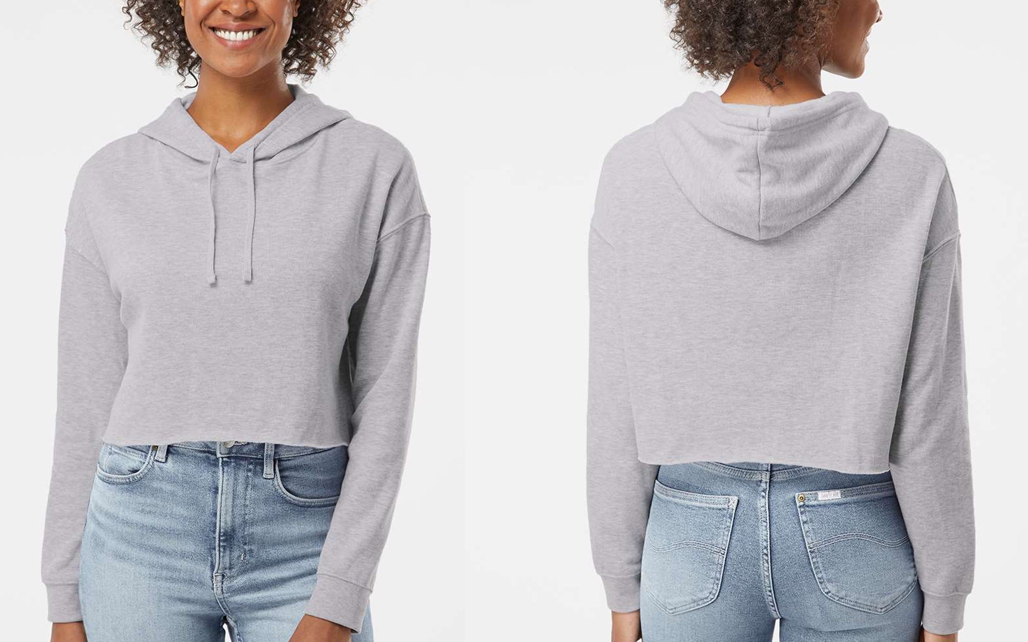 LIGHTWEIGHT CROP HOODIE