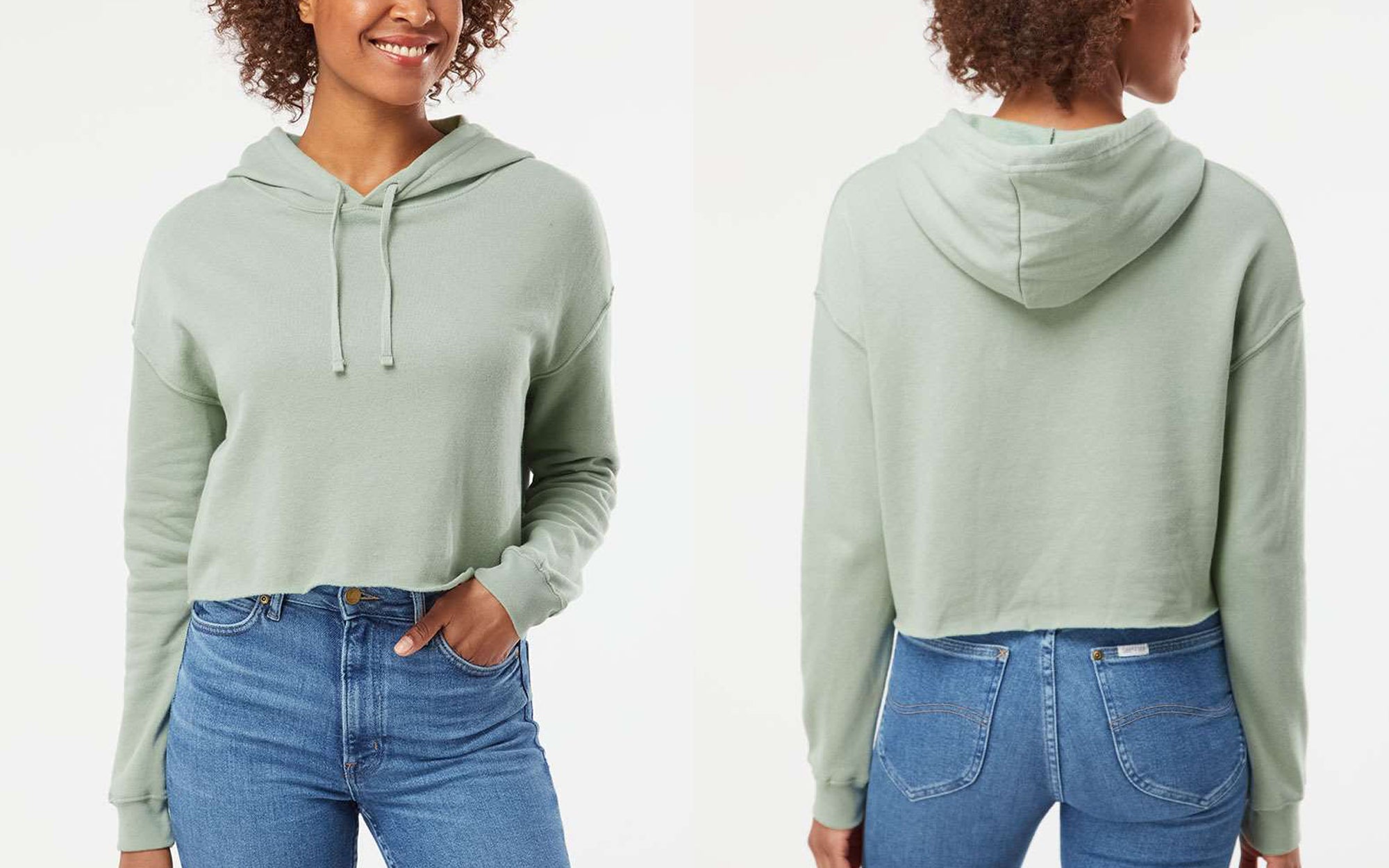 LIGHTWEIGHT CROP HOODIE